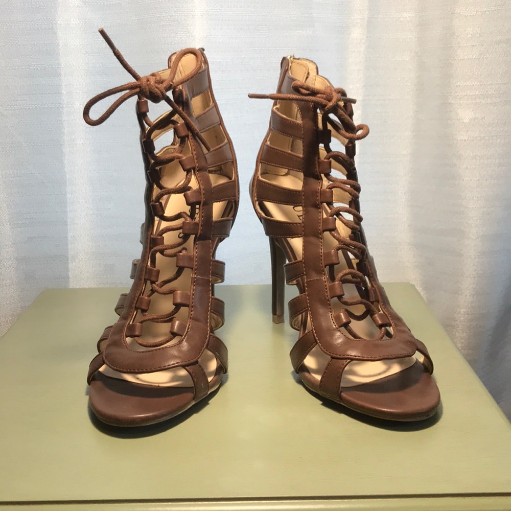 Guess lace up heels